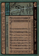 1980 Topps Jerry Koosman
