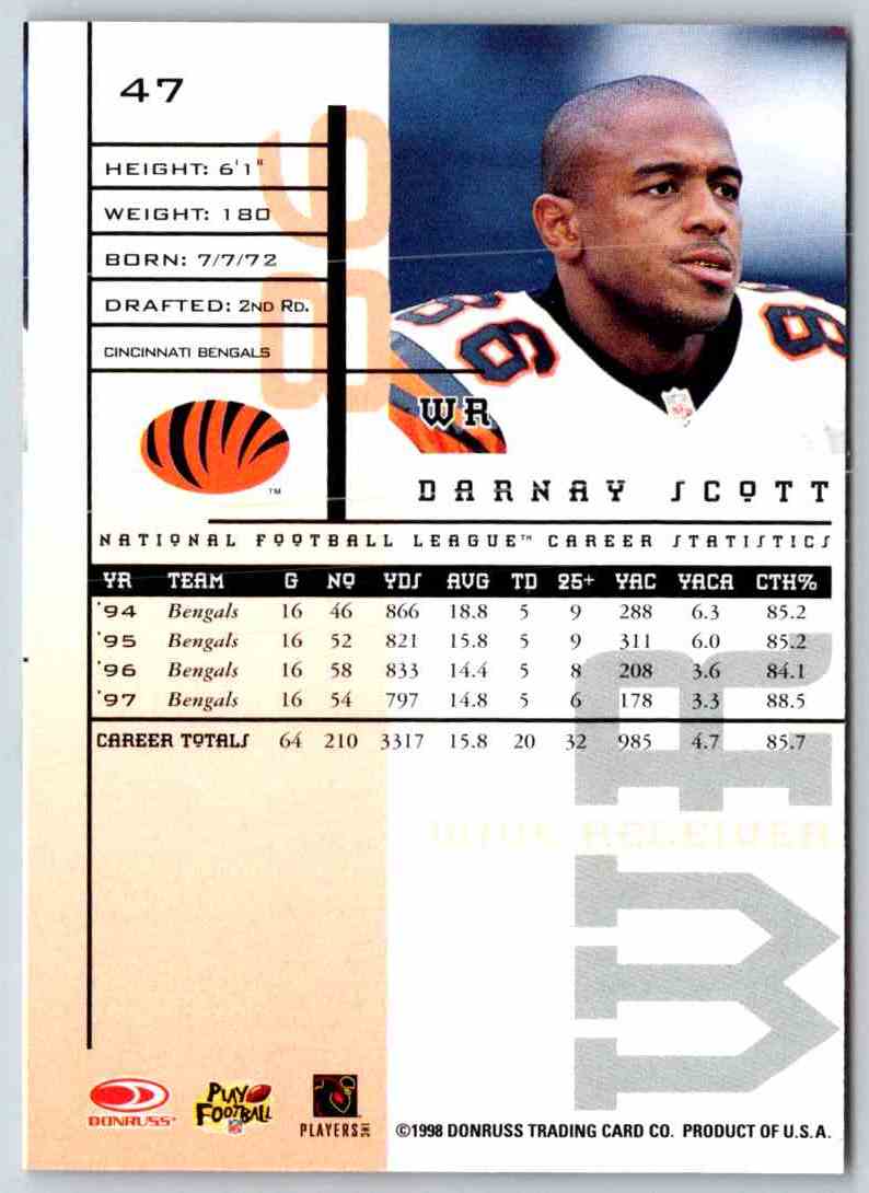 1998 Leaf Rookies And Stars Darnay Scott