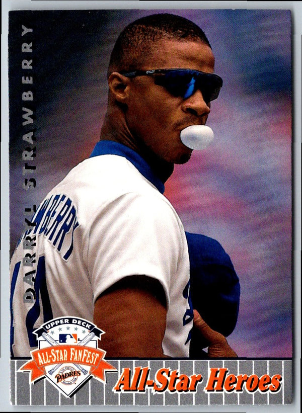 1992 Upper Deck All-Star FanFest Darryl Strawberry #43