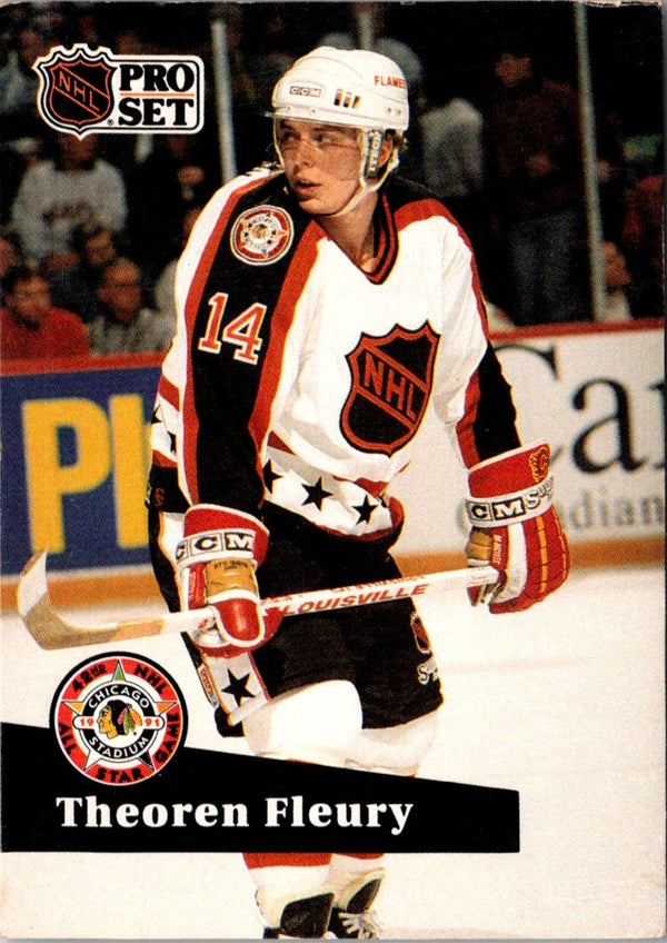 1991 Pro Set Theoren Fleury #274