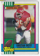 1990 Topps Christian Okoye