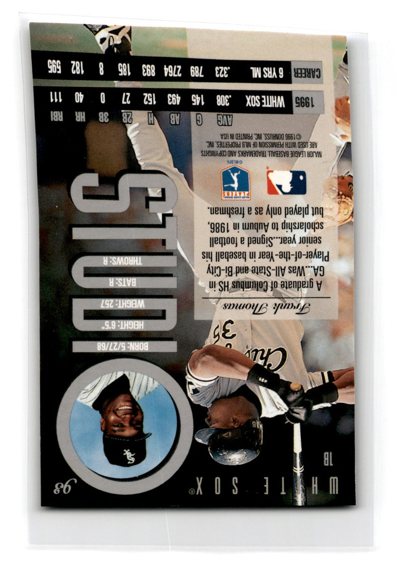 1996 Pacific Prisms Team Logos Chicago White Sox
