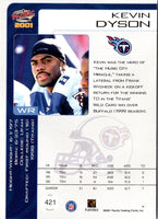 2001 Pacific Kevin Dyson #421
