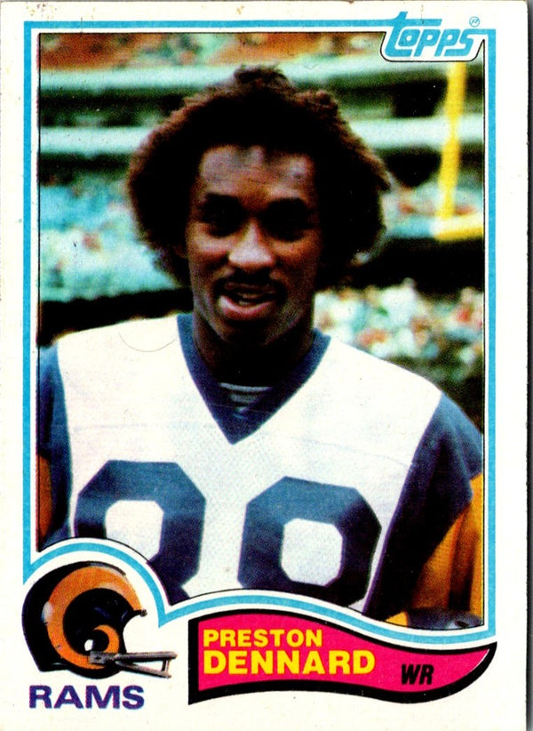 1982 Topps Preston Dennard #373