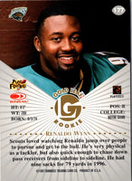 1997 Leaf Renaldo Wynn #177 Rookie