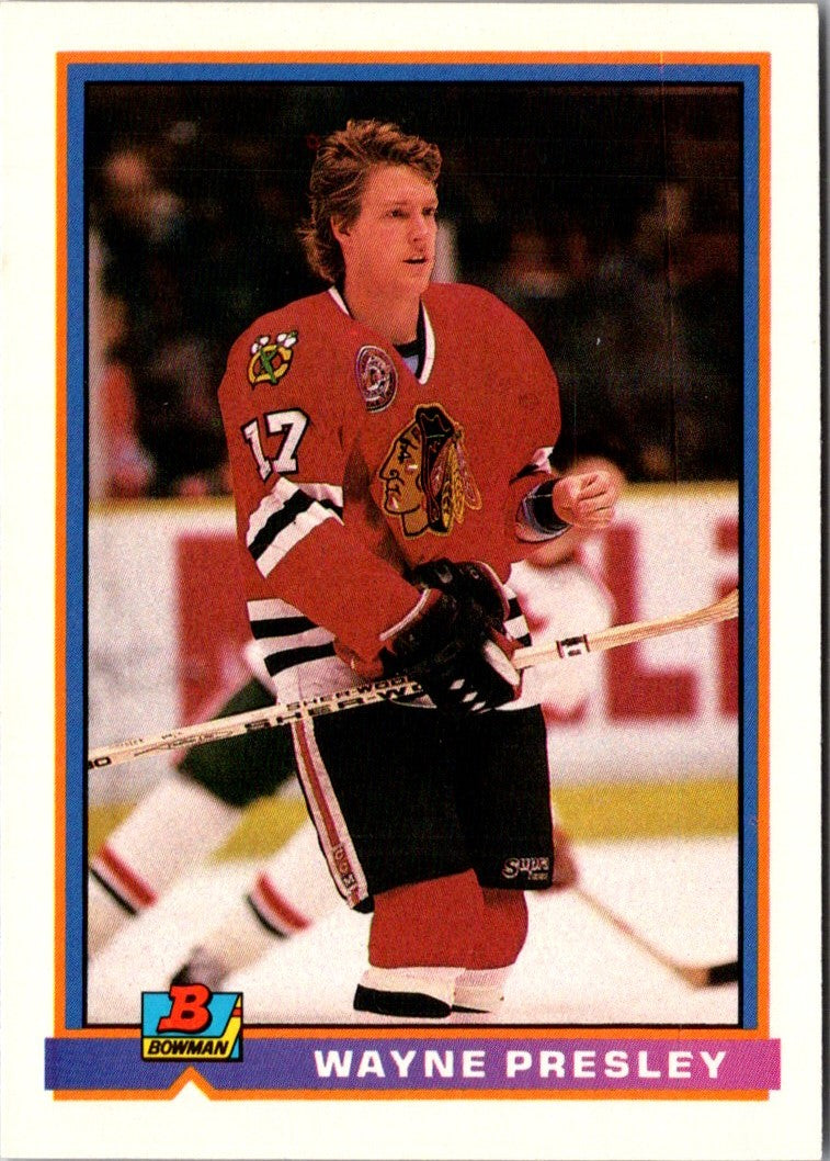 1991 Bowman Wayne Presley