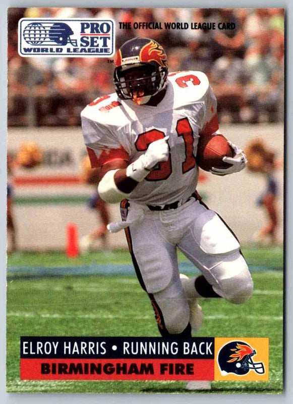 1991 Proset World League Elroy Harris #47