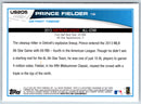 2013 Topps Update Emerald Prince Fielder