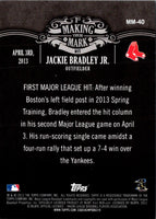 2013 Topps Update Making Their Mark Jackie Bradley Jr. #MM-40