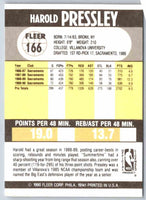 1990 Fleer Harold Pressley #166
