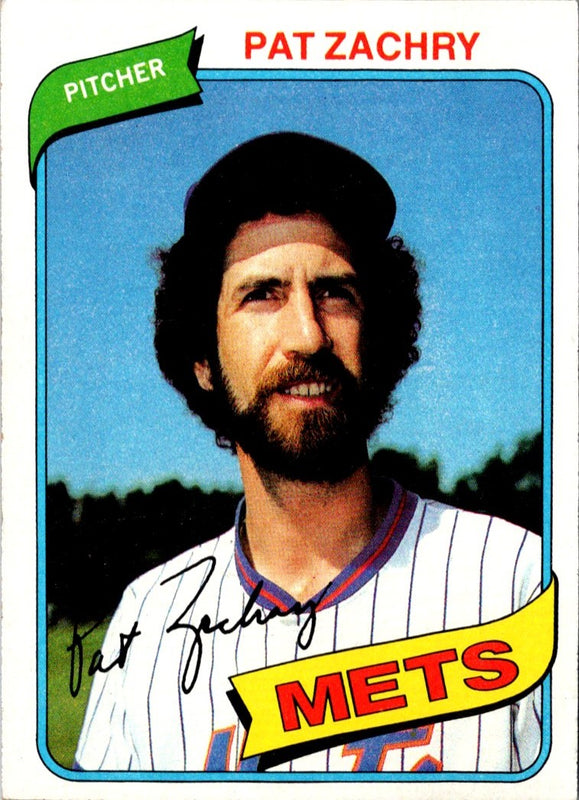 1980 Topps Pat Zachry #428