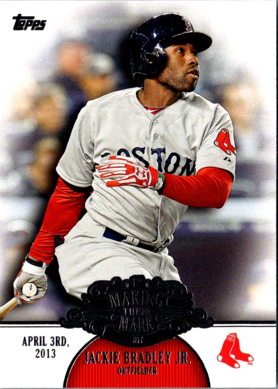 2013 Topps Update Making Their Mark Jackie Bradley Jr. #MM-40