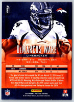 2014 Panini Prestige DeMarcus Ware #81