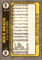 1981 Fleer Mike Heath #583