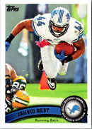 2011 Topps Jahvid Best