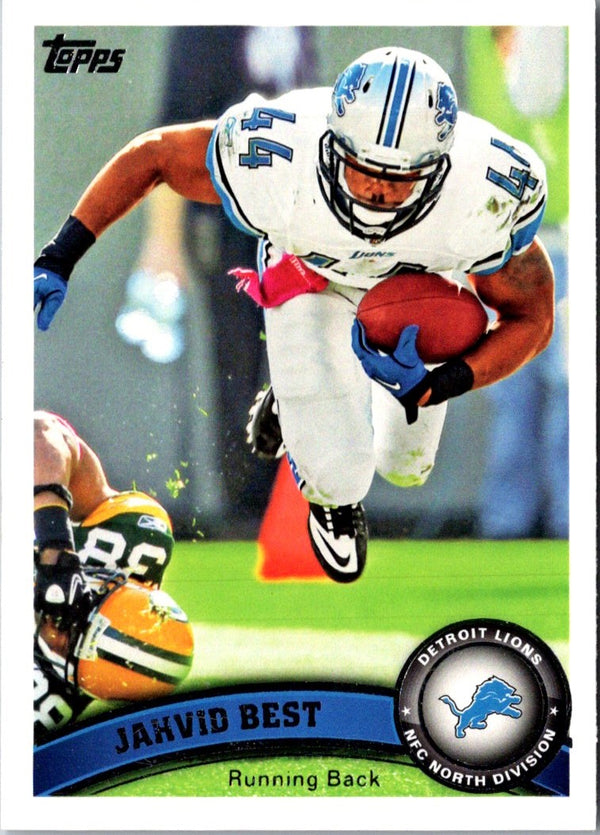 2011 Topps Jahvid Best #189