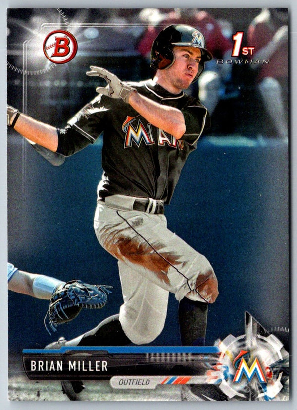 2017 Bowman Draft Brian Miller #BD-45