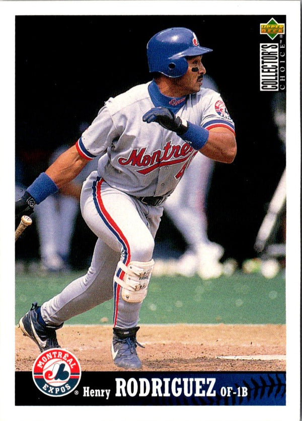 1997 Collector's Choice Henry Rodriguez #160