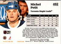 1991 Pro Set Michel Petit #492