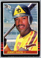 1985 Donruss Jerry Davis #162 Rookie