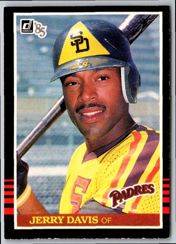 1985 Donruss Jerry Davis #162 Rookie