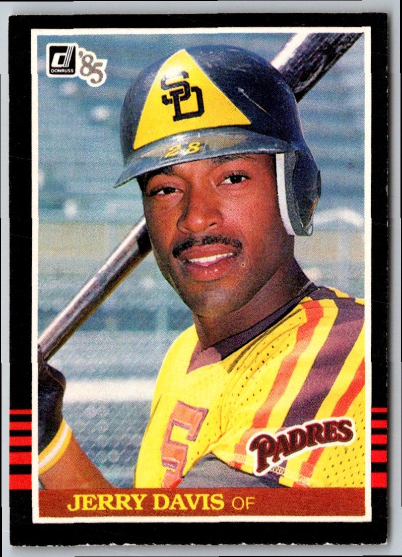 1985 Donruss Jerry Davis