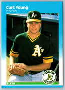 1987 Fleer Curt Young