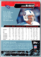 2002 Stadium Club Steve McNair #37