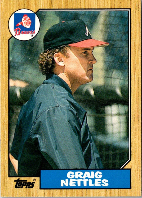 1987 Topps Traded Graig Nettles #85T