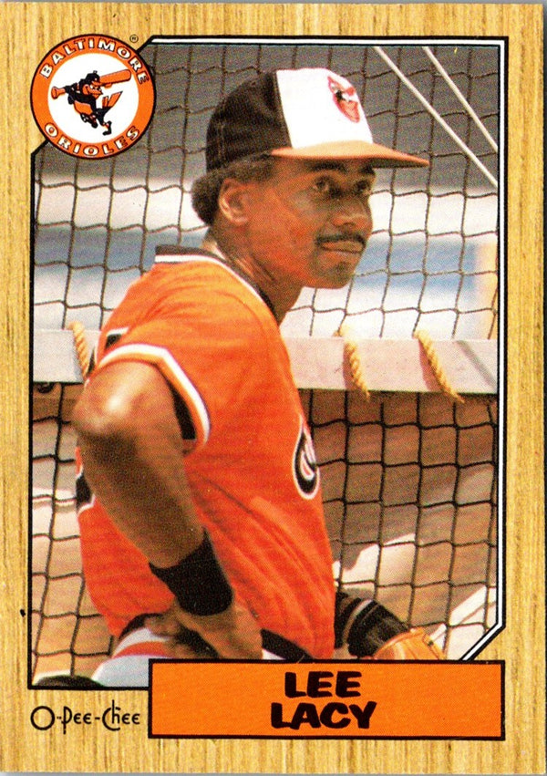 1987 O-Pee-Chee Lee Lacy #182