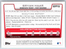 2012 Bowman Bryan Haar