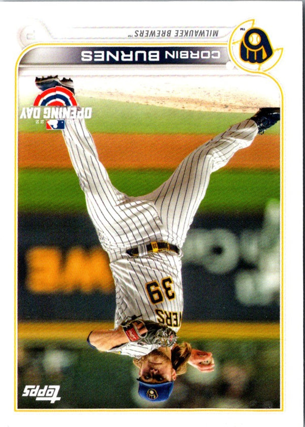 2022 Topps Opening Day Corbin Burnes #212