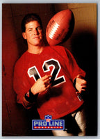1991 Pro Line Portraits Chris Miller #95