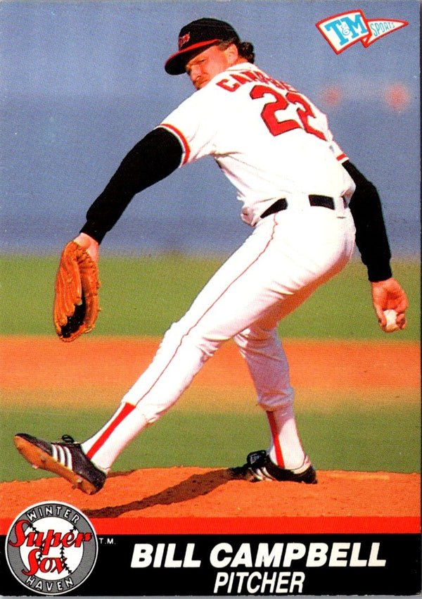 1989 T&M Senior League Bill Campbell #17
