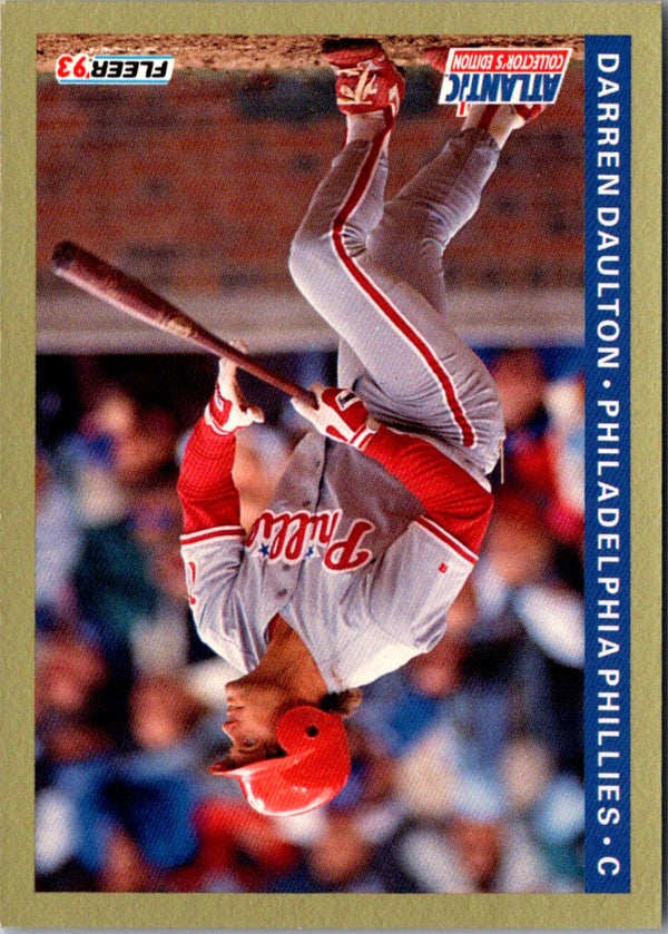 1993 Fleer Atlantic Darren Daulton #10