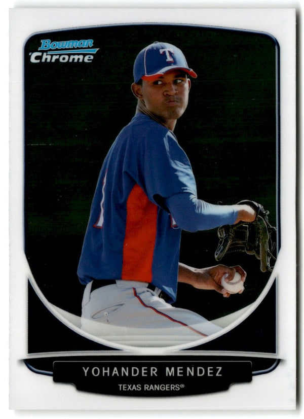 2013 Bowman Chrome Prospects Yohander Mendez #BCP176