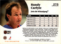 1991 Pro Set French Randy Carlyle #273