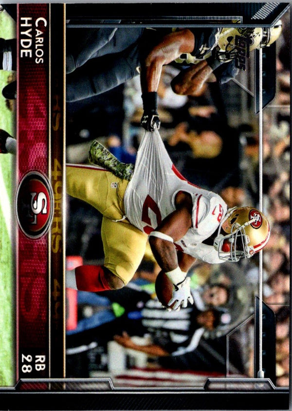 2014 Bowman Chrome Topps Shelf Rookies Carlos Hyde #TSR-CH