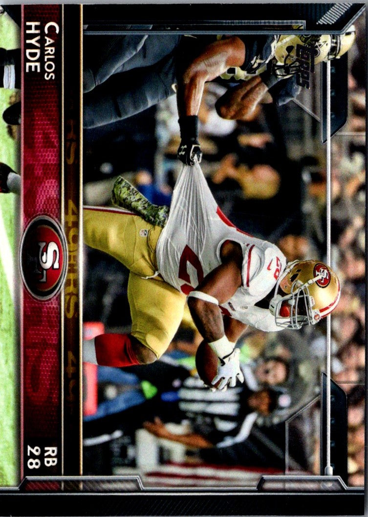 2014 Bowman Chrome Topps Shelf Rookies Carlos Hyde