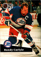 1991 Pro Set French Randy Carlyle #273