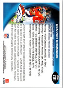 2010 Topps Denver Broncos