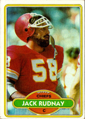 1980 Topps Jack Rudnay #77