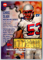 1997 Topps Stadium Club Football Chris Slade #179