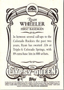 2014 Topps Gypsy Queen Ryan Wheeler
