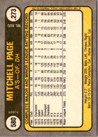 1981 Fleer Mitchell Page #580