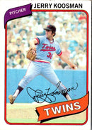 1980 Topps Jerry Koosman