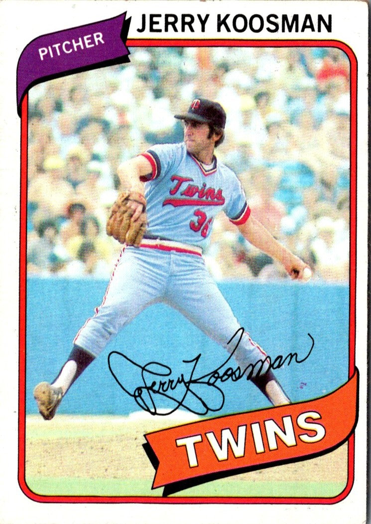 1980 Topps Jerry Koosman
