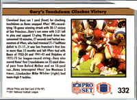 1991 Pro Set Cleveland Gary #332