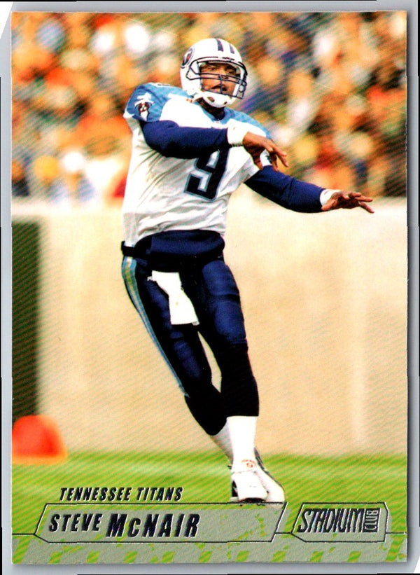 2002 Stadium Club Steve McNair #37