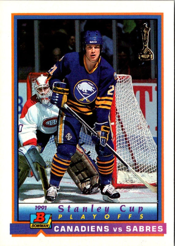 1991 Bowman Montreal/Buffalo Playoff Action #411
